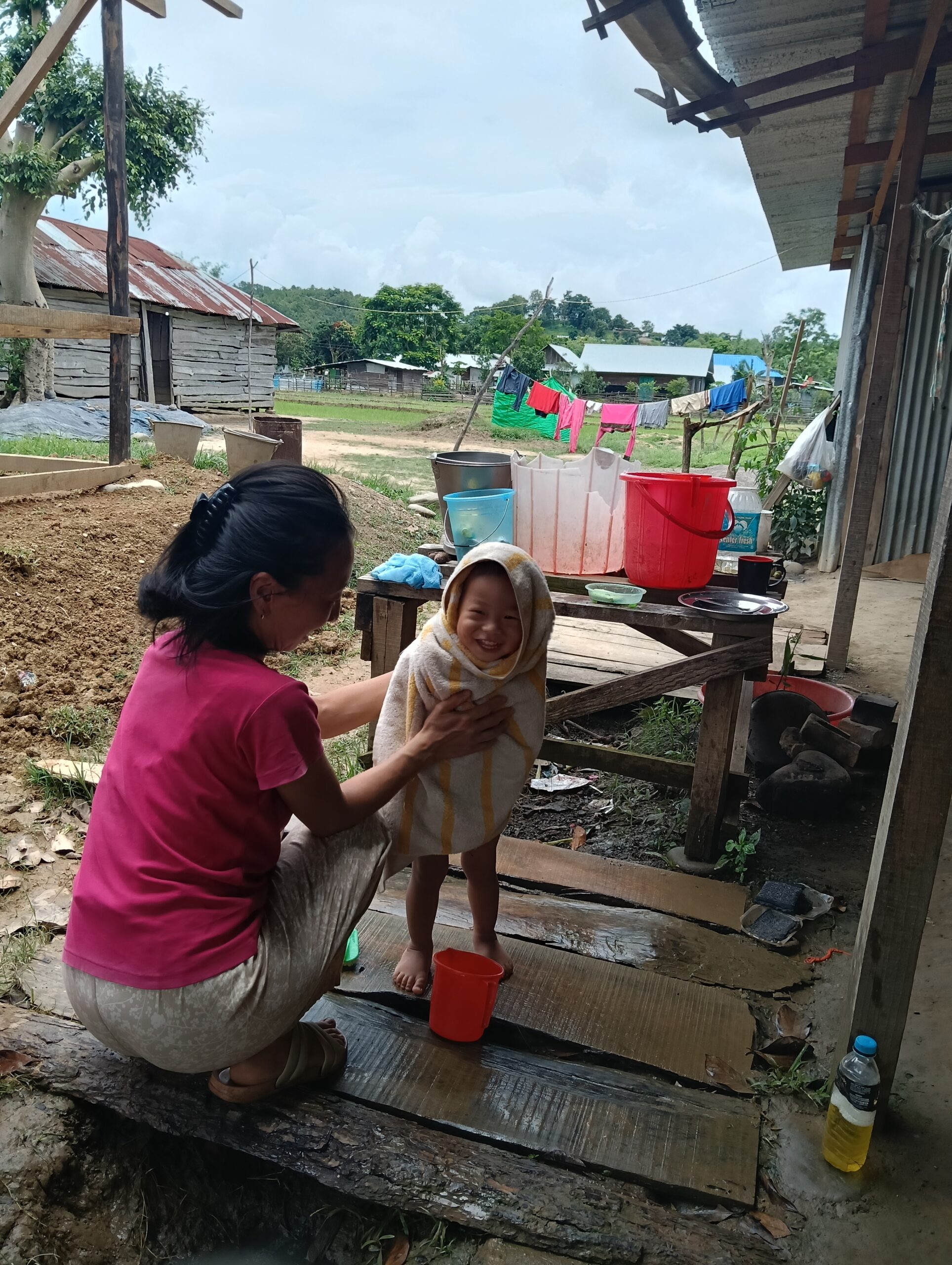 農村部の水事情