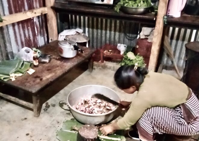 自然の恵みを受けて生きるマニプール農村部での暮らし
