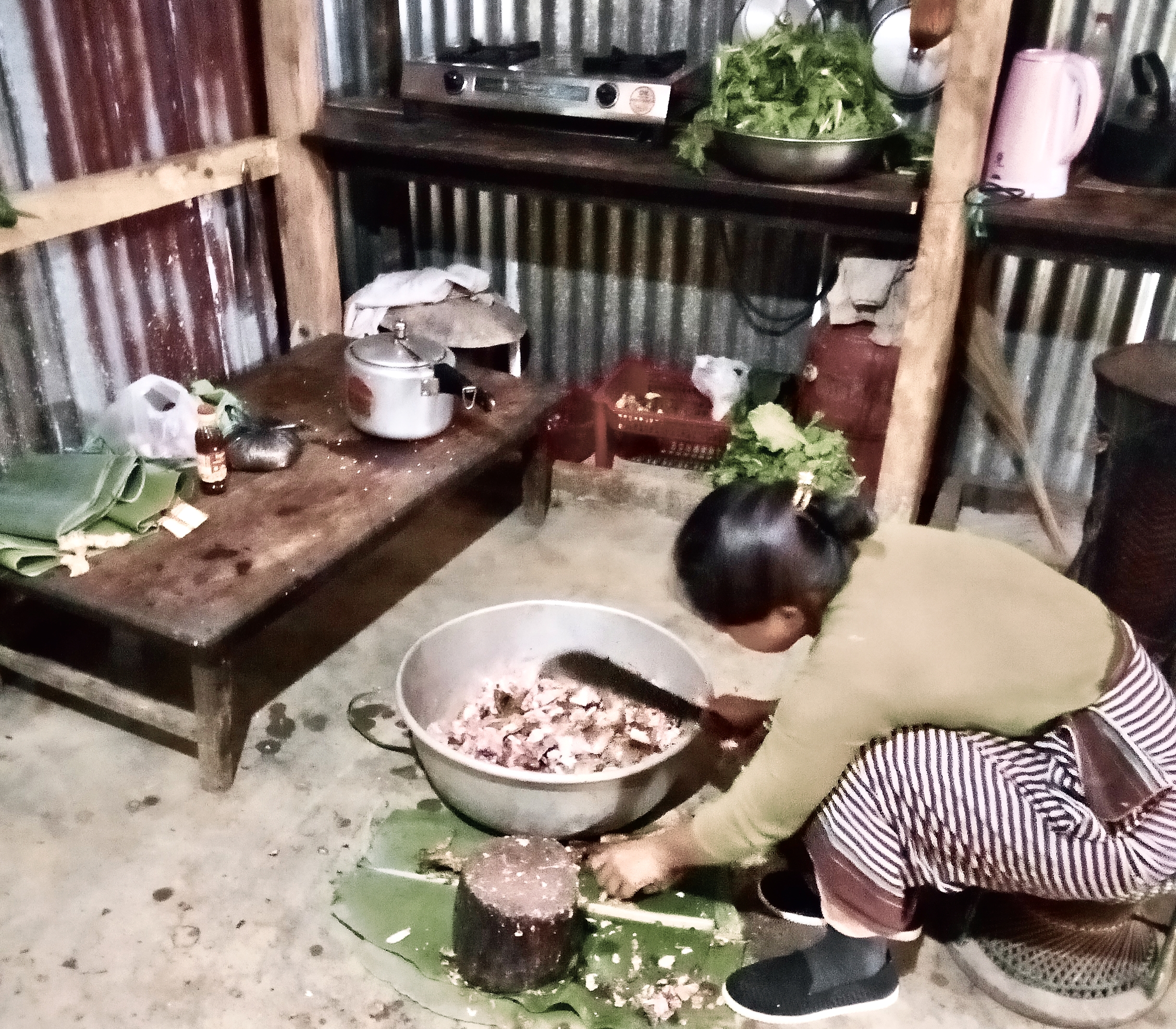 自然の恵みを受けて生きるマニプール農村部での暮らし