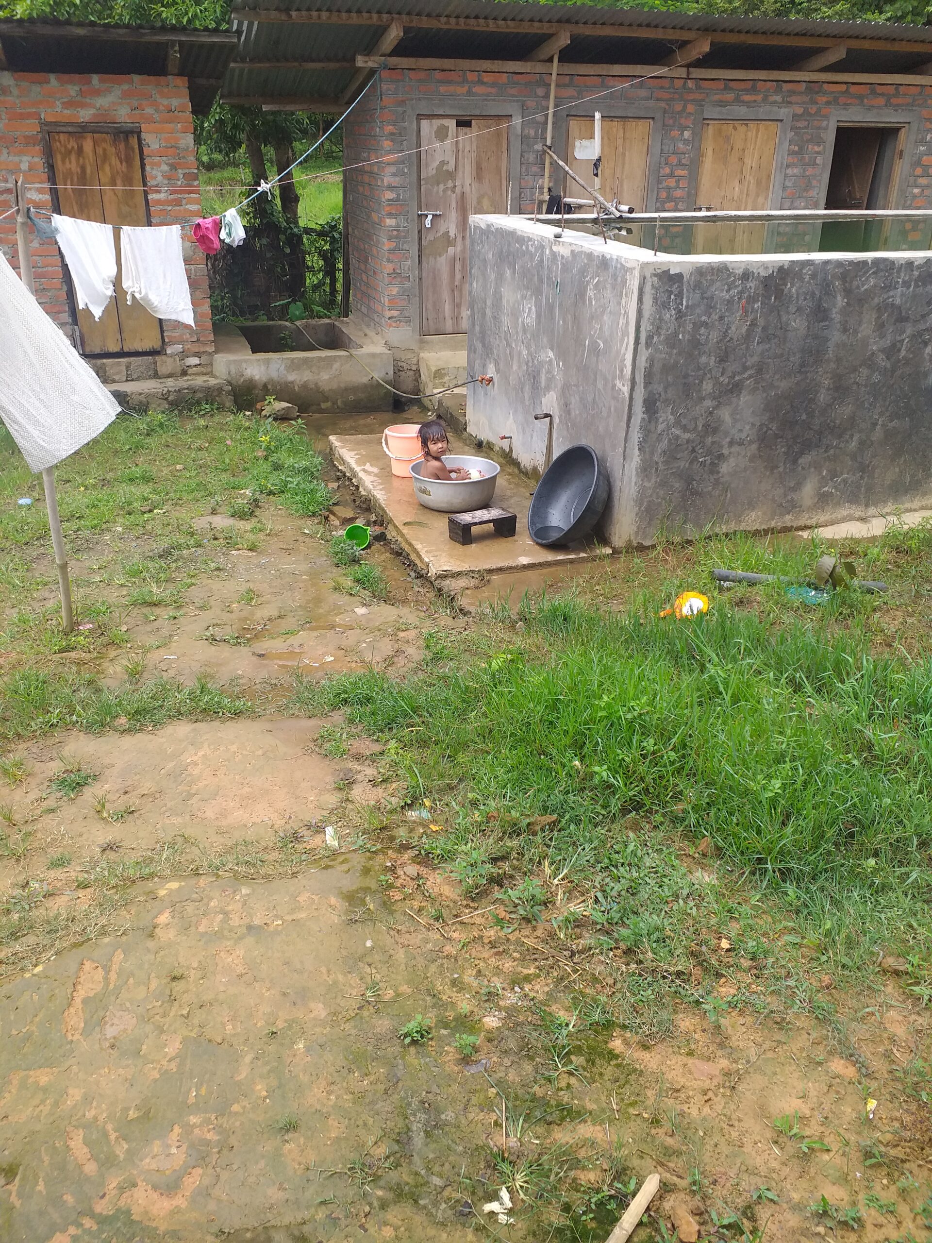 満杯の貯水タンク